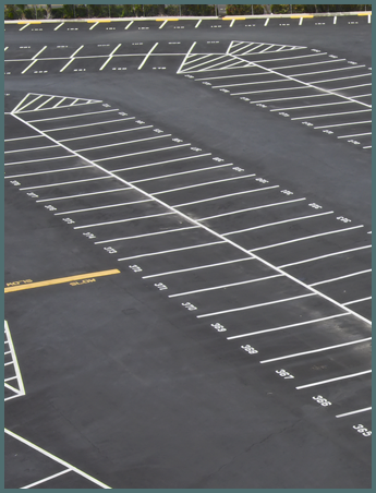 Newly Designed Parking Lot